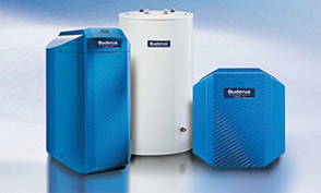 Image of water heaters from Buderus